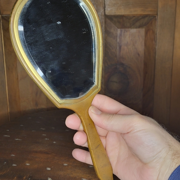 Elegant Floral Hand Mirror - Picture 16 of 17